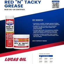 Lucas Oil 10574 Red "N" Tacky Grease - 1 Pound - ColorA - 查看 2