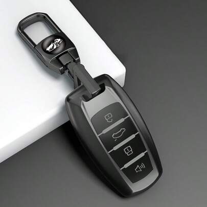Fashion Grey TPU Car Remote Key Case Cover Shell For Great Wall Haval Hover H1 H4 H6 H7 H9 F5 F7 H2S GMW Coupe Protected Keyless Fob