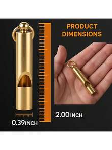 Loudest Brass Whistle Best Premium Emergency Whistle