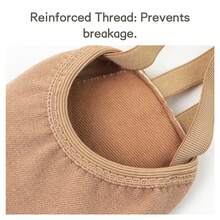 Wuyuan High Stretch Canvas Half Sole Ballet Shoes - Gymnastics Dancing Shoes Ginnastica Ritmica