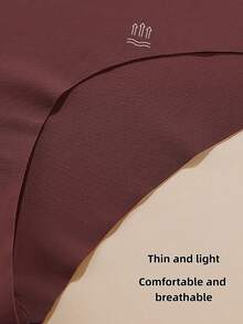 Aofeiqike 6条装高腰加大码女士无痕比基尼内裤，舒适透气丝滑，适合孕妇，性感田园甜美休闲风