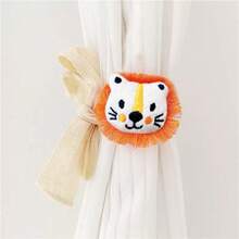 1pc/2pcs Cute Dog Window Curtain Tie Backs, Pet Room Decor, Mosquito Net Tie Ropes, Curtain Tie Backs, Door Curtain Tie Backs, Sun Shade Tie Ropes - Multicolor - View 6