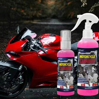 H4Cacle 摩托车清洗浓缩泡沫电动滑板车清洁剂汽车蜡和污渍去除剂抛光蜡和翻新清洁剂多合一摩托车清洁剂