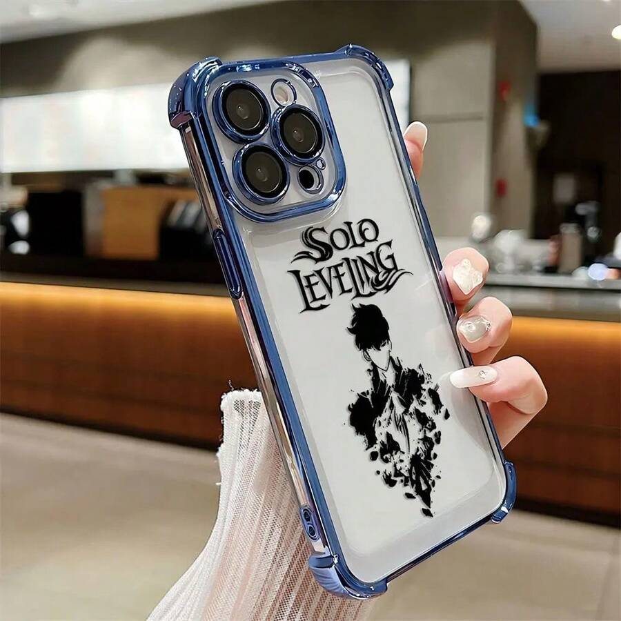 Anime Leveling Plating Case S-Solos For Oppo Reno12 Reno11 Reno10 Reno8 Reno7 Reno6 Reno5 Z T Pro Plus 4G 5G With Airbag Cover - DDL-260DD88035A3 - View 1