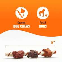 Good U2018n Fun Triple Flavor Kabobs Chews For All Dogs, 18 Count, Treat Your Dog To Chews Made From Beef Hide, Real Chicken, Pork Hide, Duck And Chicken Liver - ColorD - 查看 4