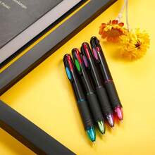 Special Offer,JOVITEC 12 Pcs Multicolor Ballpoint Pens 0.Mm 4 In 1 Retractable Ballpoint Pens 4 Colors Gel Ink Ball Point Pen School Supplies Students Teachers Home Office - 1 - Xem 2