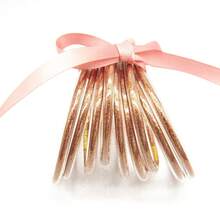 Bộ 9 vòng tay Phật giáo nhồi bông bằng silicon sáng bóng hình nơ - 9 miếng mỗi bộ - Xem 13