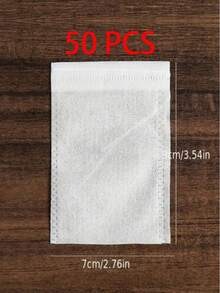 Drawstring Non-Woven Fabric Bag For Tea Bag Packaging, One-Time Use, 100 Pieces Per Bag; Filter Bag For Residue - Multicolor - View 15