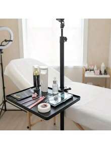 1 Stück ABS-Material Wimpernhalter Halterung, kompatibel mit Mondlicht Lampe & Ring Licht Wimpernwachstum Organizer Zubehör mit Klappsicherung. 1 Stück Wimpernverlängerungs-Tablett Halter - schwere Basis, keine Stromversorgung/Batterie erforderlich, kompatibel mit Mondlampe & Ringlicht, geeignet für professionelles Make-up, Zuhause, Salon und Fotografie - Wimpern Organizer Tablett, Kosmetik Zubehör, minimalistisches Design, strapazierfähiges ABS-Material, alkoholfrei, tragbares Schönheitswerkzeug für Zuhause, kompaktes Design, langanhaltend