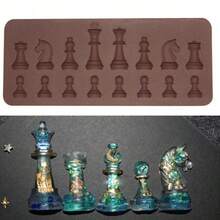 Silicone Mold Chess Chocolate Baking Tools Cake Molds Candy Molds Kitchen Gadgets Moulds - Default - View 7