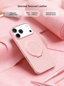 这款带支架的手机壳兼容 13/11（6.1 英寸），也兼容 16、15、14、13、12、11 Pro/Max/Mini，采用硬质塑料材质，配备支架和指环扣，具有防震功能。另有： 16 Pro Max 手机壳、Galaxy S25 Ultra 折叠支架手机壳、 17 Pro Max 360° 旋转支架手机壳以及超薄 11 手机壳可供选择。 - 粉色 - 查看 9