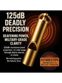 Loudest Brass Whistle Best Premium Emergency Whistle