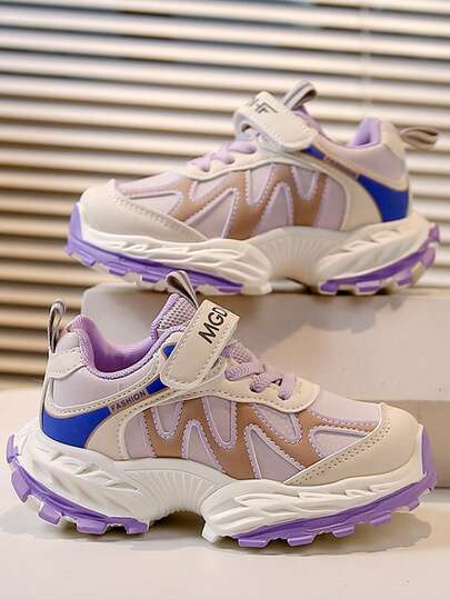 Giày thể thao trẻ em thời trang mới, giày chạy bộ cho trẻ em, giày thể thao đế mềm nhẹ, kiểu dáng thường ngày cho bé trai và bé gái.