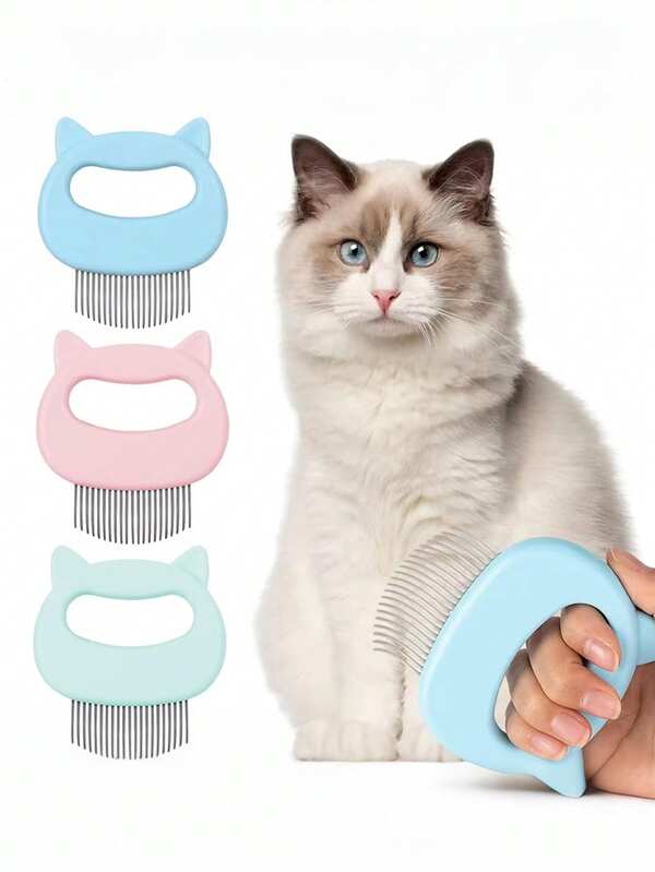 Cat And Dog Hair Care Massage Comb, Cat And Dog Hair Removal Brush, Pet Shell Comb, Used To Remove Tangled, Tangled Hair And Shed Hair, Cat Hair Removal Comb Brush, Shed Hair Massage Shell Cat Hair Removal Comb