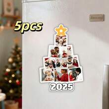 1 قطعة/3 قطع/5 قطع مغناطيس ثلاجة شجرة عيد الميلاد المخصصة ب- 9 صور - مغناطيس ثلاجة صورة مخصصة - ظهر مغناطيسي متين - احتفظ بأفضل الذكريات مغناطيس ثلاجة مخصص للصور، هدية مثالية لديكور المنزل، هدية عيد الحب، هدية شخصية، هدية مخصصة، هدية عيد الميلاد المخصصة، ديكور عيد الميلاد، مغناطيس للأزواج، اصنع مغناطيسات عيد الحب الخاصة بي، هدية رأس السنة، ديكور الحفلات
