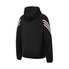 Adidas 阿迪達斯男女同款2025秋季新款舒適寬鬆休閒運動衛衣 - 黑色 - 查看 3