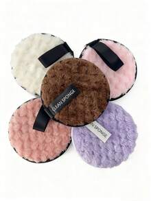 Random Color Extra Large Makeup Sponge, Dual Use For Makeup Application And Makeup Removal,Cheap,Stocking Stuffers,Makeup,Makeup Tools,Cheap Stuff,Gifts,Gifts For Women,Christmas Gifts - Multicolor - View 6