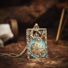 Tarot Card Necklace Women, Gold Vintage Pendant, Good Luck Amulet Jewelry - b - 查看 5