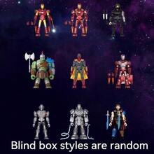 BLOKEES Superhero Building Blocks Puzzle Toys: Thor, , , , - 8 - View 2