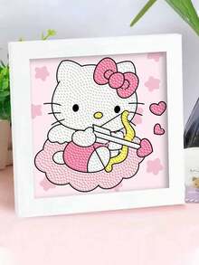 3D Diamond Painting Kits - Sanrio Characters (Hello Kitty, Pompompurin, Kuromi, My Melody), DIY Handmade Craft Decor, Creative Gift For Kids, Birthday, Holiday - Multicolor - View 17