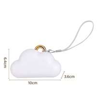 Mini wiederverwendbarer Fusselroller Reisegröße tragbarer Haartentferner mit 150 austauschbaren klebrigen Blättern (Pink Blau Weiß Schwarz) Schlüsselanhänger Auto Schlüsselanhänger Reisezubehör Taschenanhänger Geldbörsenanhänger Schlüsselring