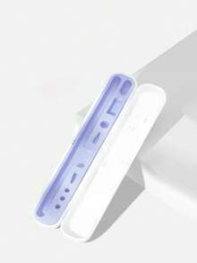 1pc Apple Pencil Storage Box, Compatible With 1st And 2nd Generation, Includes Adapter And Tip Cover, Portable - Multicolor - View 7