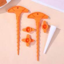 1 Juego de tapa de sellado de pegamento de vidrio y plástico, boquilla de pistola selladora para dragado, utiliza esta tapa para evitar que el secado rápido de los tubos centrales - A3 - Ver 6