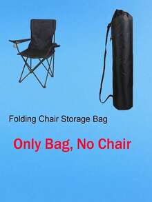 1个可折叠椅收纳袋，适用于户外露营、徒步、海滩、钓鱼、园艺、野餐等活动，是旅行和返校季的必备品，男女通用