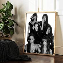 Tranh in trên vải canvas hình Kat-Seye, poster âm nhạc K-Pop, trang trí nhà cửa phòng khách, poster nhóm nhạc nữ K-Pop. - Nhiều màu - Xem 3