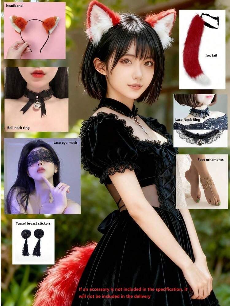 1個 新作 ニック・ワイルド フォックスの耳 カチューシャ - かわいいパーティーヘアアクセサリー、愛らしいキャラクターデザイン、バレンタインデーのギフト&日常的なコスプレ小物、誕生日の装飾、パーティーの装飾、彼氏へのプレゼント、誕生日プレゼント、ランダムカラー/スタイル - ブラウン - 見る 8