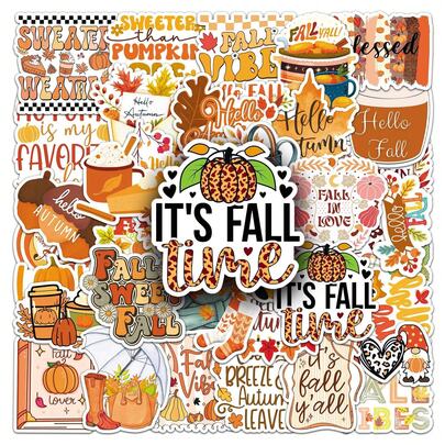 50pcs Duck Stickers Cute Little Yellow Duck Stickers Creative Duck Animal Stickers Duck Stuff Kawaii Stickers Animal Stickers For Water Bottle, Hydroflask, Guitar, Luggage, Phone, Case, Laptop, Skateboard, Gift