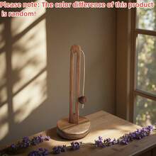 1 Stück Holz Vertikaler Papierhandtuchhalter, Toilettenpapierrollenhalter, Zuhause Küche & Bad Papierhandtuchaufbewahrungsorganisator