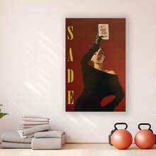 1pc Framed 2D 1pc , Sade "Your Love Is King" Canvas Poster, Wall Art, Decorative Painting For Living Room Bedroom, Unique Gift Idea 2D - Framed(框架) - 查看 2