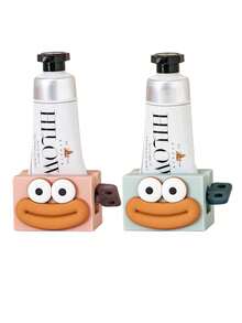 1pc Toothpaste Squeezer, Manual Slouchy Toothpaste Dispenser, Bathroom Small Tool, Facial Cleanser/Hand Cream Squeezer, Sample Auto Roll Press Clips Home Bathroom Decor Fall Decor Back To School