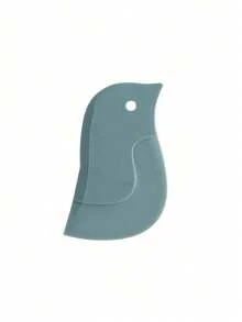 1pc Penguin Shaped Silicone Scraper, Multifunctional Kitchen Cleaning Tool For Scraping Grease And Baking, Batteryless, Suitable For Cleaning Sink And Countertop Residue, Kitchen Scraper Tool, Soft Edge Scraper - Multicolor - View 15