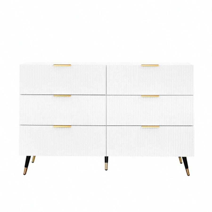 Elegant Sideboard With A Modern Design, Chest Of Drawers And Plenty Of Storage Space [OLD SKU:WF325790791WAA] - White - View 1