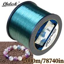 Chelesh 2000m Smooth Nylon Monofilament Fishing Line, -Resistant, Easy Casting, Anti-Aging, Multiple Colors & Strengths Available, Suitable For Carp Fishing, DIY Jewelry Beading - Multicolor - View 5