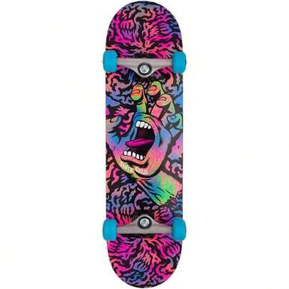 Skateboards - Mano Oscura Completa 8.25x 31.5 Pulgadas montada