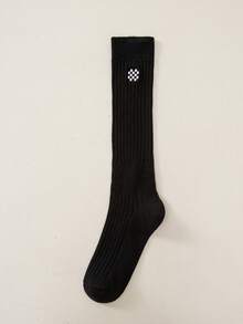 1 Pair Women's Over The Calf Socks, & Versatile, Suitable For Various Occasions, Cozy Socks - Multicolor - View 14