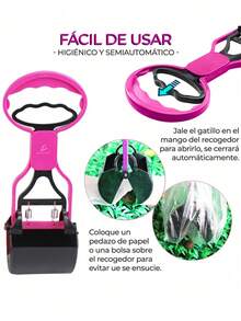 ELE-GATE Recogedor Pala De Heces Excremento De Perros Y Mascotas - Multicolor - Ver 4