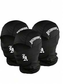 2pcs/1pc/3pcs Unisex Breathable Balaclava Face Mask Headwear, Suitable For Daily Use, Outdoor Travel, Motorcycle Riding, Hiking, Climbing - H - View 19