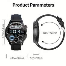 Smart Watch For Men, Business, Daily Office Wear, Can Make Calls, Multiple Sports Modes, Step Counting, Calories, Fitness, Running Watch, Compatible With Android And IOS, Men's Watch Gift