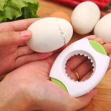 1pcsEgg Slicer, Egg Opener, And Breaking Tool Are Suitable For Home Kitchens, Baking And Cooking, Cake Rooms, Bakeries, And Other Convenient Small Tools