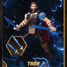 BLOKEES Marvel 漫威超级英雄积木拼图玩具：雷神、洛基、钢铁侠、绿巨人、美国队长 - 7 - 查看 7