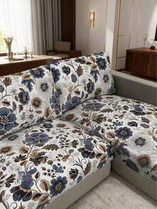 1 vỏ gối sofa in hình lá cây, vỏ gối sofa in hình lá cây nhiệt đới hiện đại, thích hợp cho gia đình. - Nhiều màu - Xem 7