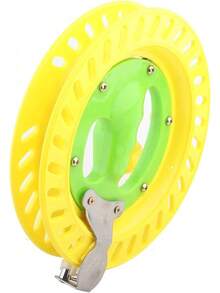 MIXCUT - Bobina de carrete de plástico duradero de 22 para pesca - Amarillo y verde - Ver 7