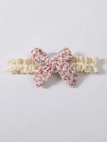 7件套婴儿蝴蝶结发带，布艺公主头饰发饰 - 彩色 - 查看 8