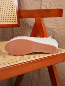 Women's Fashion Linen Rope Wedge Sandals, Breathable Casual Vacation Shoes - Beige - View 6