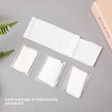 20pcs/50pcs/100pcs Disposable Sweat Absorbing Sports Headband, Breathable Non-Woven Fabric Elastic Headband For Running, Tennis, Badminton - White - View 6