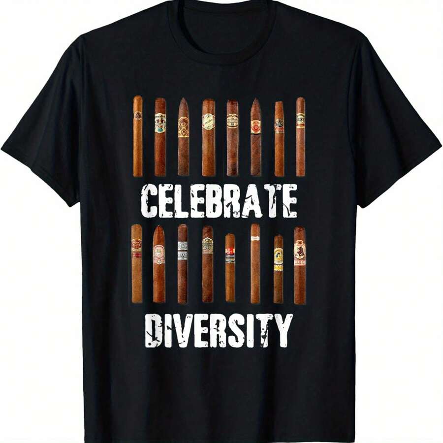 Celebrate Diversity Smoke Cigars Cigar Smoking T-Shirt
